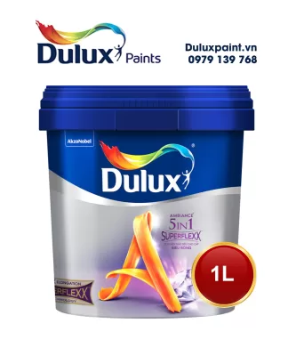 Sơn DULUX AMBIANCE 5IN1 SUPERFLEXX Siêu bóng Z611B lon 1 L