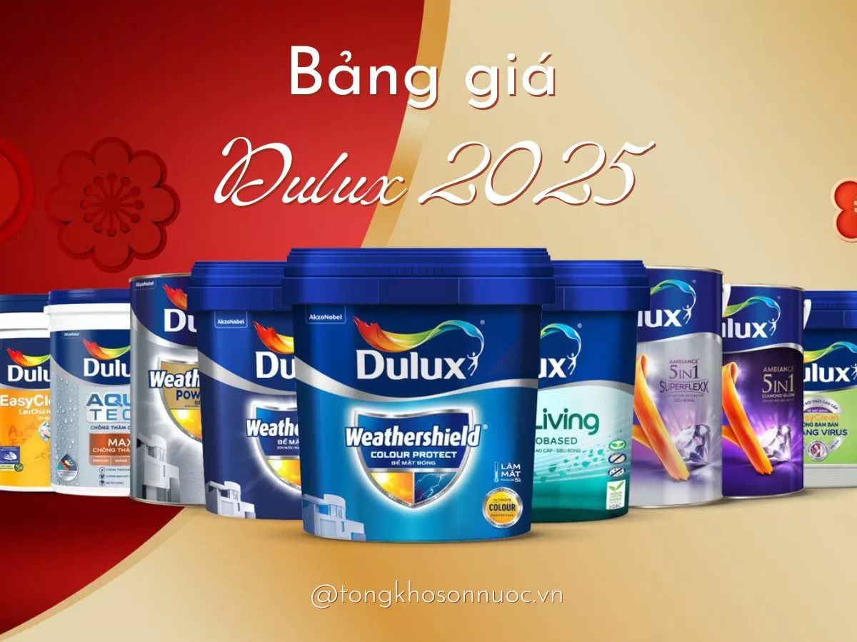 Bảng giá sơn Dulux 2025