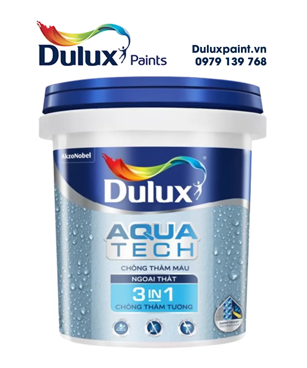 Chất chống thấm cao cấp DULUX AQUATECH 3IN1 - 20kg