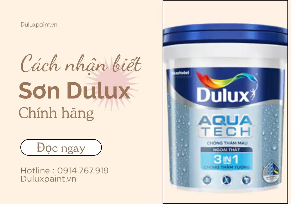 sơn dulux thật