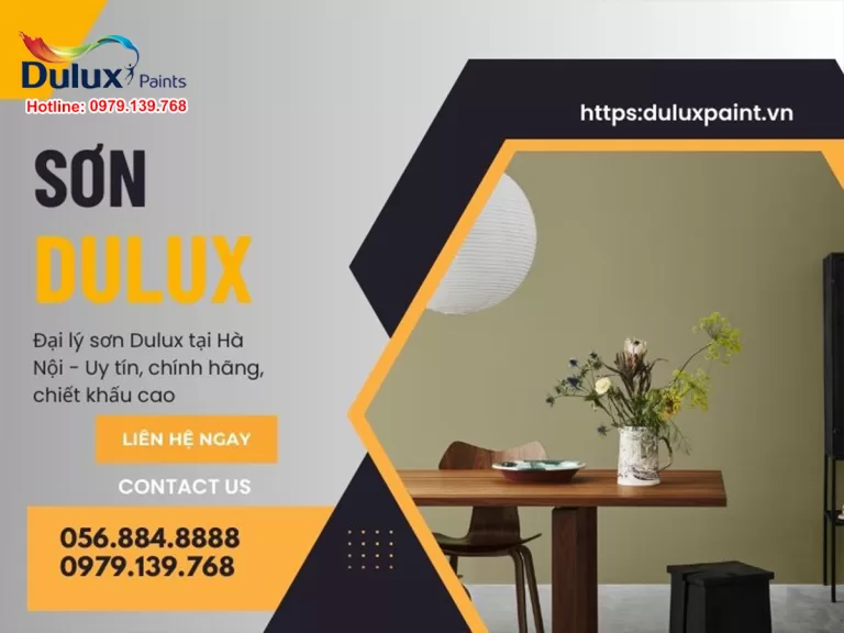 Đại lý sơn Dulux tại Hà Nội - Uy tín, chính hãng, chiết khấu cao