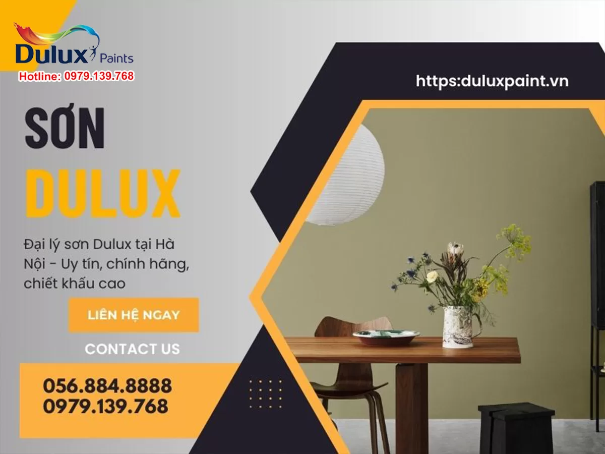 Đại lý sơn Dulux tại Hà Nội - Uy tín, chính hãng, chiết khấu cao