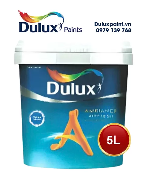 Sơn nội thất Dulux Ambiance AirFresh - 68A siêu cao cấp lon 5L