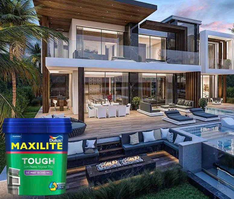 Giá sơn Maxilite ngoại thất - Chi tiết các loại sơn và giá bán 