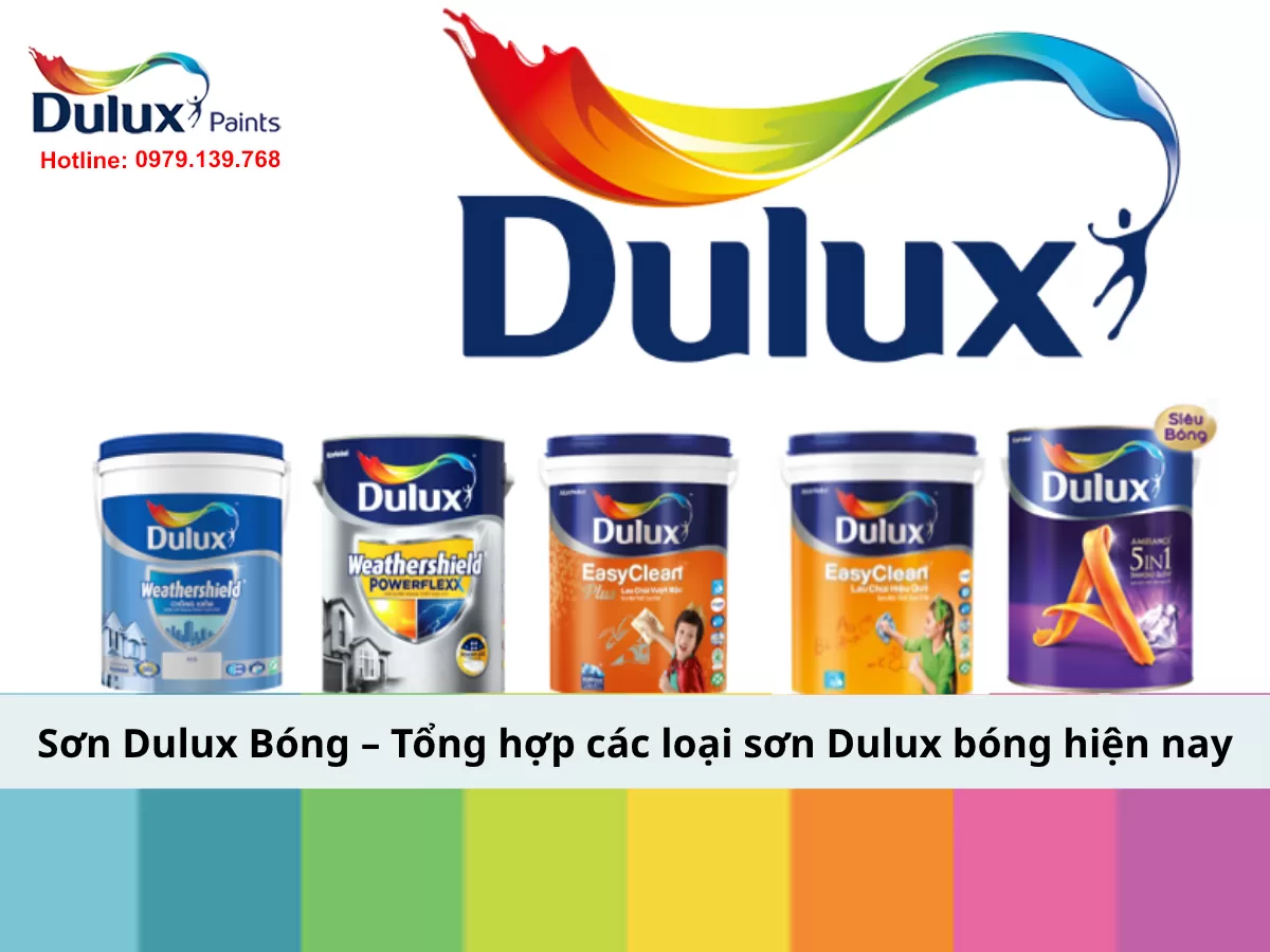 Sơn Dulux Bóng – Tổng hợp các loại sơn Dulux bóng hiện nay