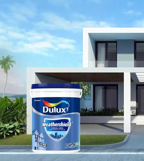 Mã màu sơn Dulux ngoài trời - Bảng màu Dulux Weathershield