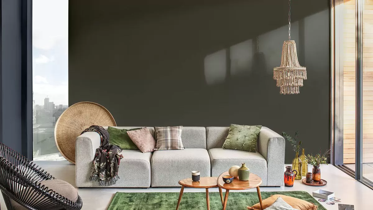 Phối màu cho phòng khách