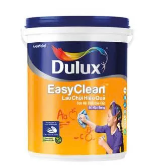 Sơn Dulux EasyClean lau chùi hiệu quả bề mặt bóng