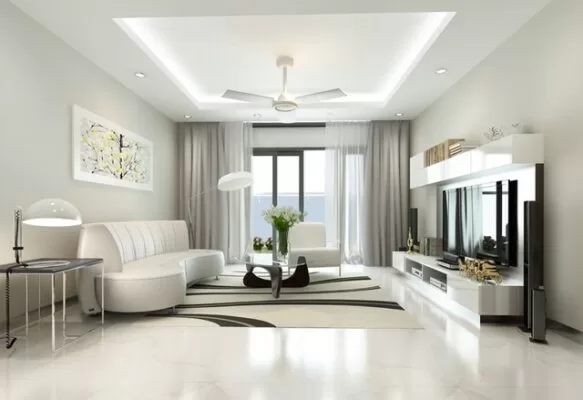 Sơn dulux white on white màu nội thất