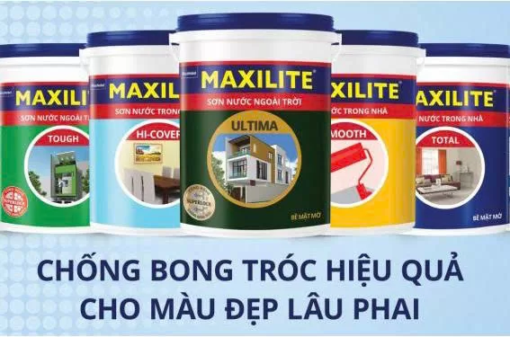 sơn maxilite chống bong tróc