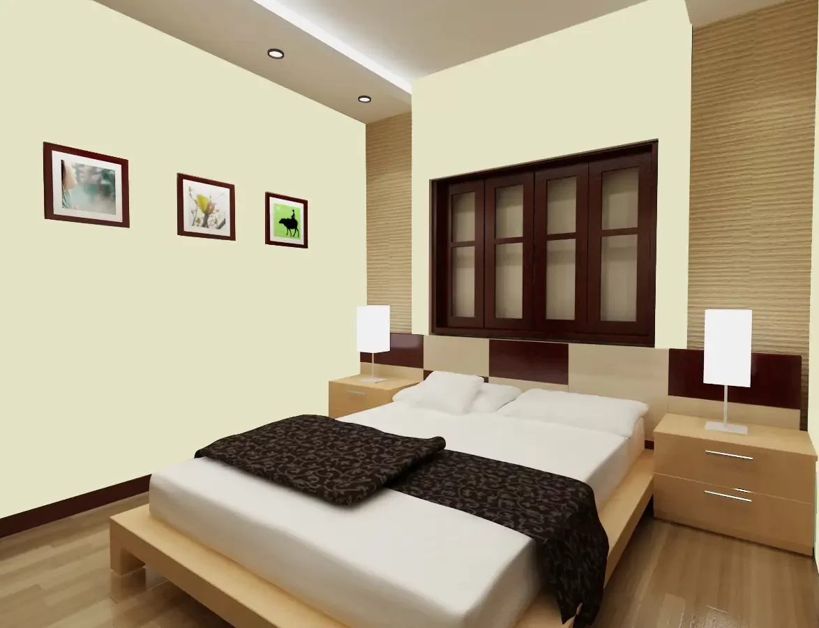 Sơn dulux white on white - Sơn phòng ngủ