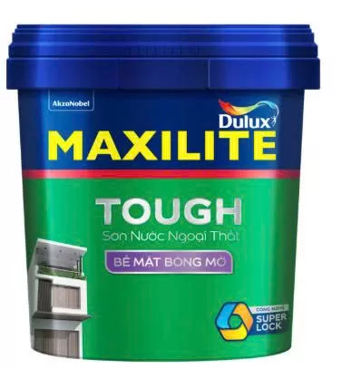 Chiết khấu sơn Maxilite - Sơn ngoại thất Maxilite Tough – bề mặt bóng mờ