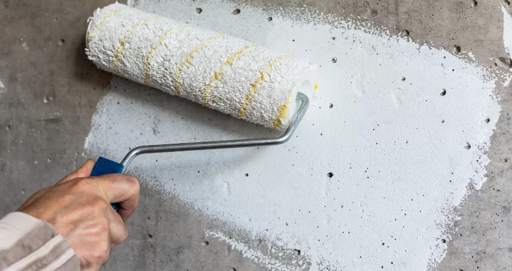 Chọn sai hệ sơn hoặc sai nền tường