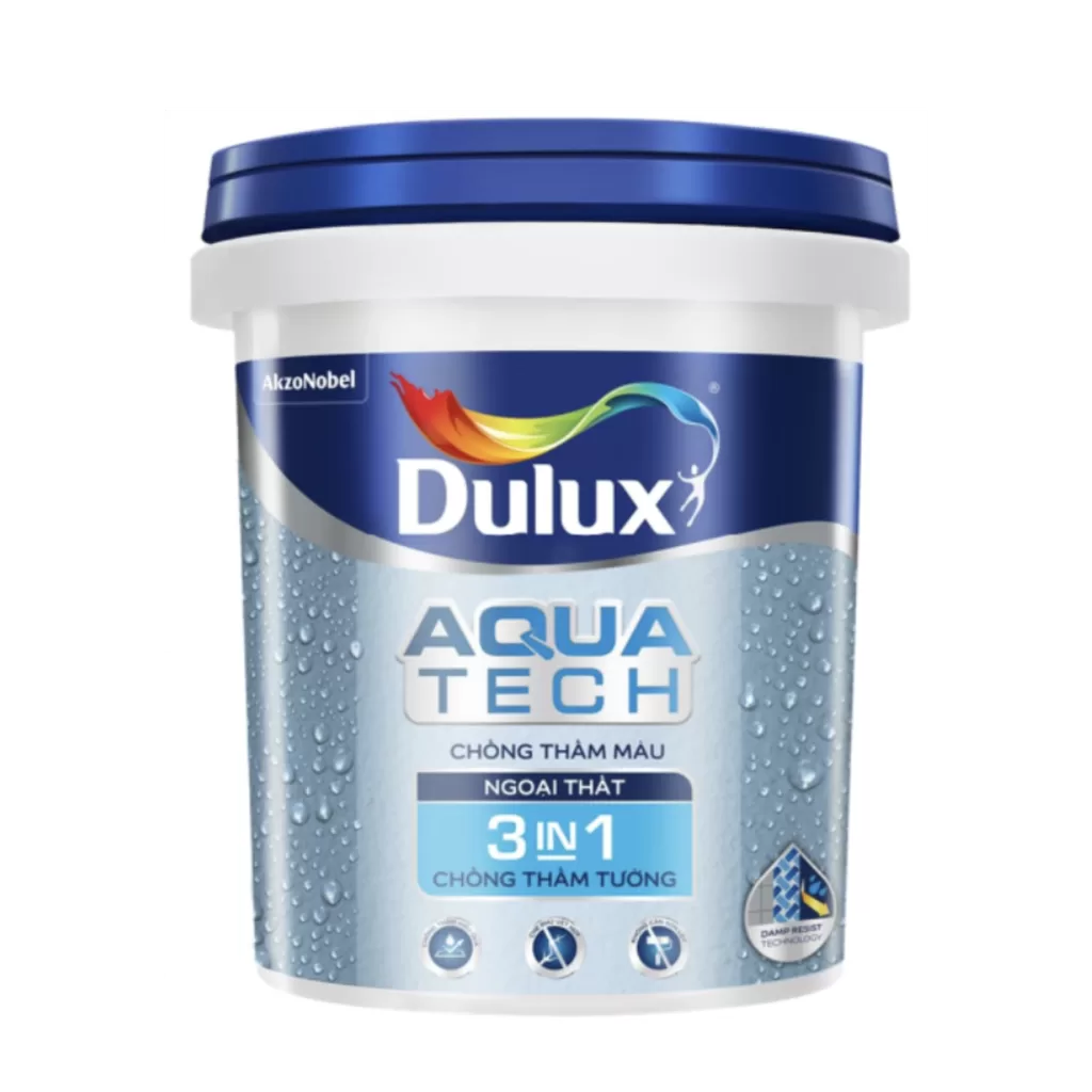 Sơn chống thấm màu Dulux Aquatech 3in1 V189