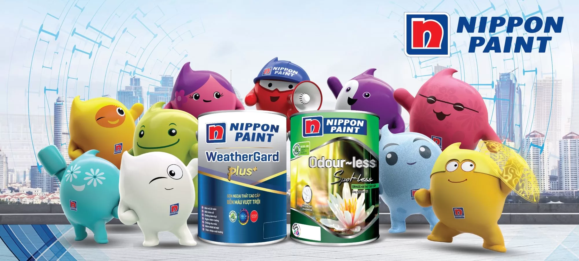 Hãng sơn tốt nhất hiện nay -  Nippon