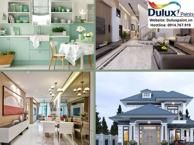 Sơn Dulux trong nhà màu gì đẹp