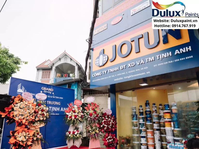 Đại lý phân phối sơn Dulux chính hãng
