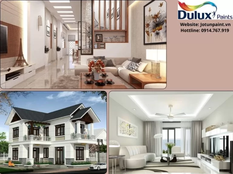 Sơn Dulux màu trắng sữa