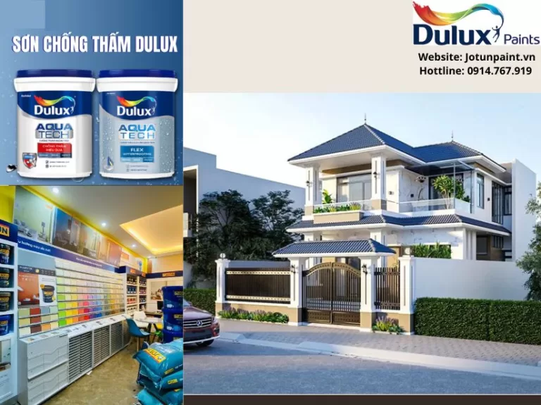 Các loại sơn chống thấm Dulux