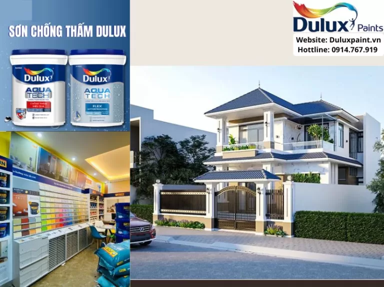 Các loại sơn chống thấm Dulux