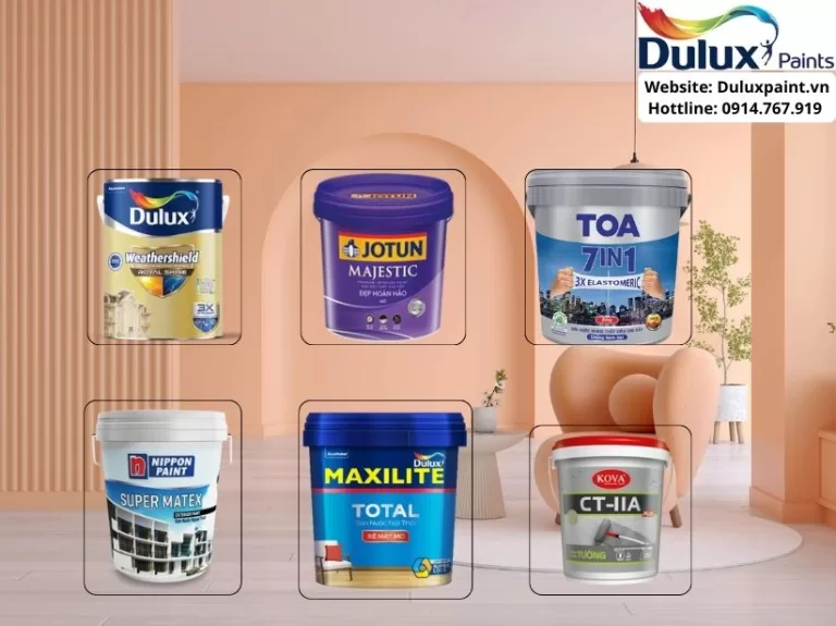 Hãng sơn tốt nhất hiện nay