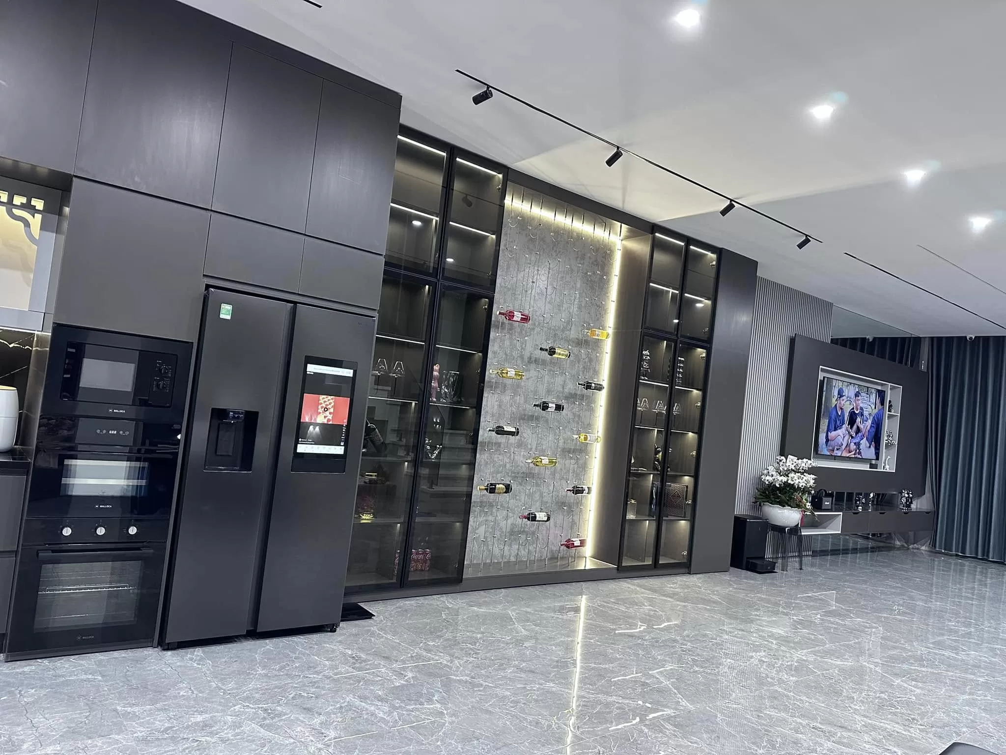 Mẫu Sơn Nhà Màu Ghi