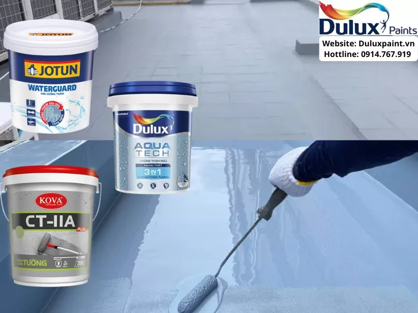 Chống thấm bằng sơn chống thấm