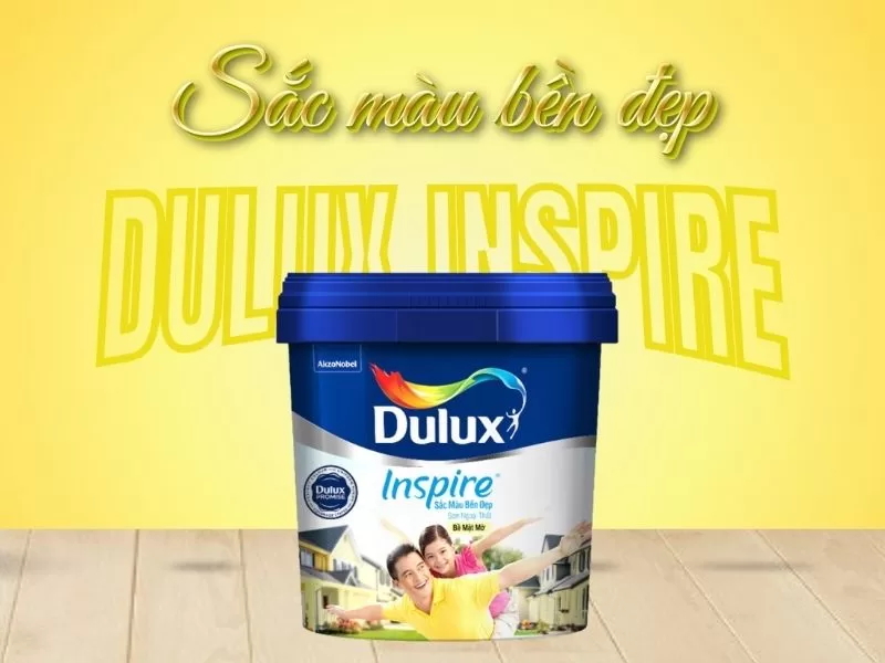 Các sản phẩm sơn ngoại thất Dulux - Dulux Inspire bề mặt mờ (Z98)