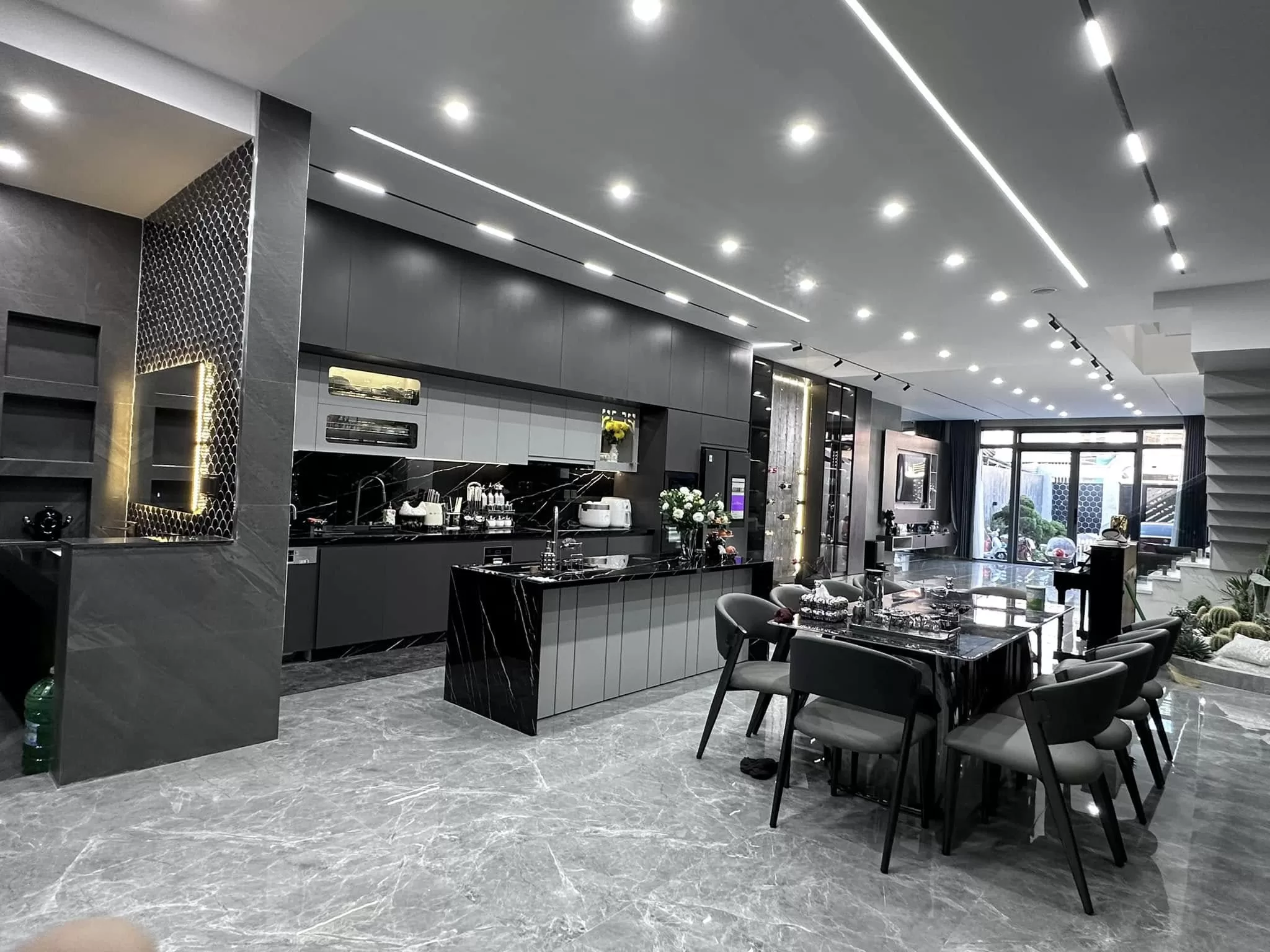 Mẫu Sơn Nhà Màu Ghi Tạo nên vẻ đẹp hiện đại và sang trọng