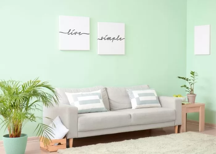 Cách chọn màu sơn nhà - Xanh mint