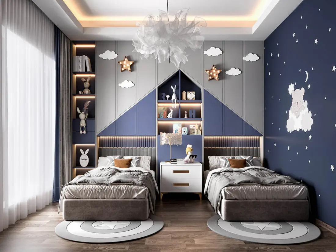 Phòng trẻ em dùng Sơn Dulux Ambiance Superflexx