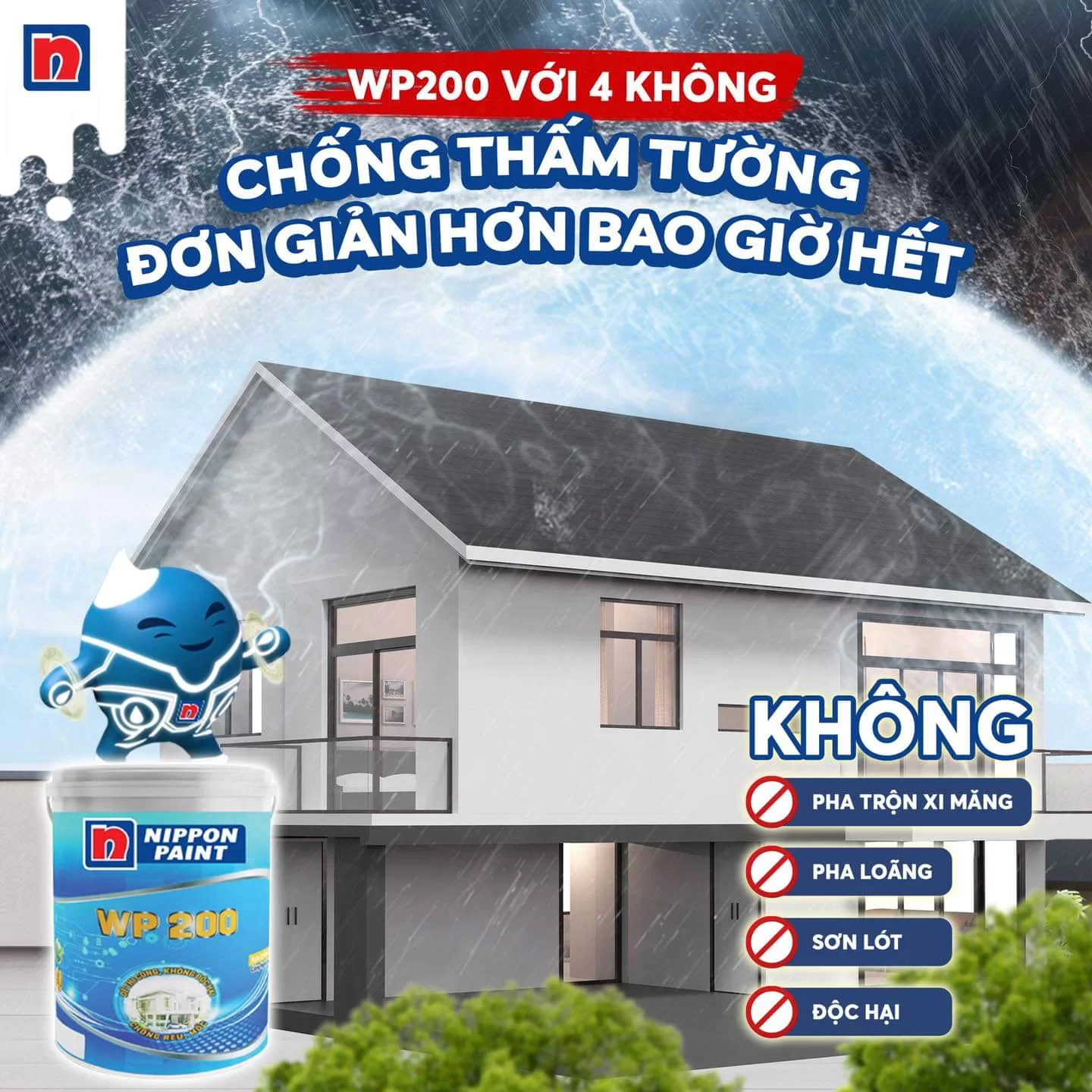 Top 6 sơn chống thấm tốt hiện nay - Sơn Nippon