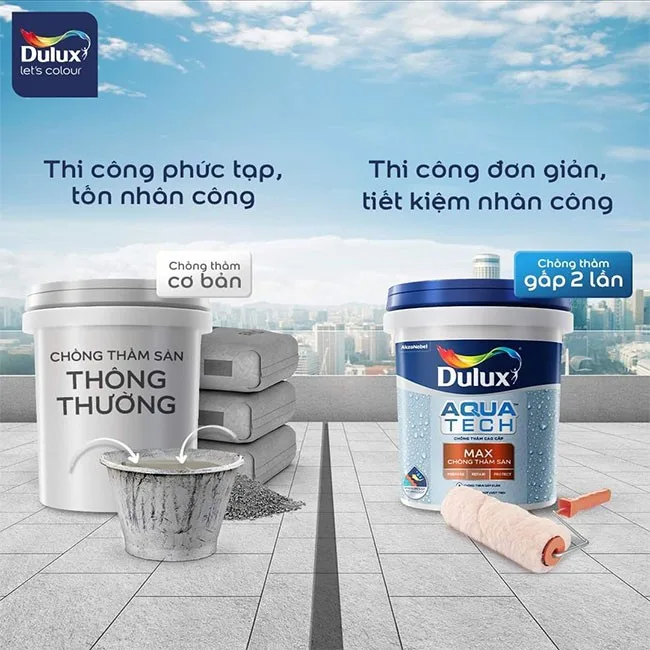 Giới thiệu về sơn chống thấm Dulux