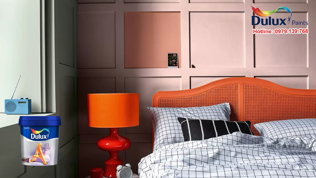 Sơn Dulux Ambiance nội thất 5in1 Superflexx Z611 bề mặt mờ