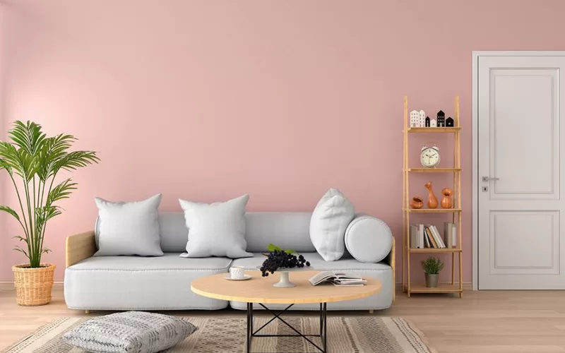 Cách chọn màu sơn nhà - nhà ở Hồng pastel