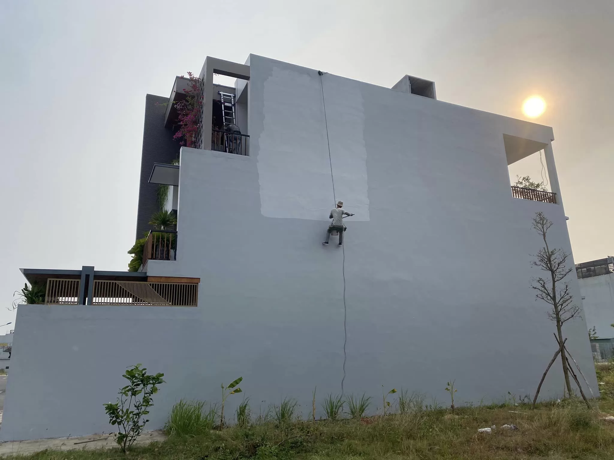 thi công Chất chống thấm Dulux 