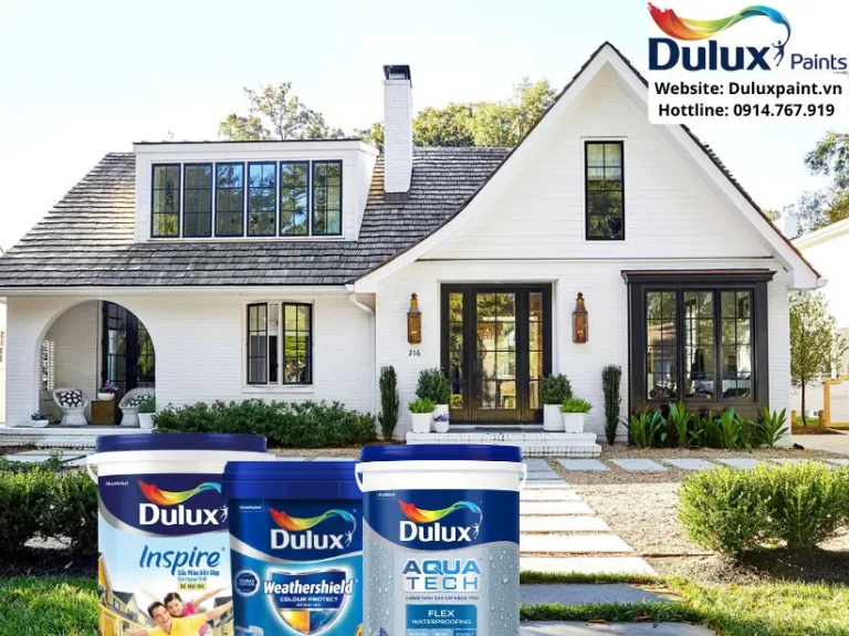 Các sản phẩm sơn ngoại thất Dulux