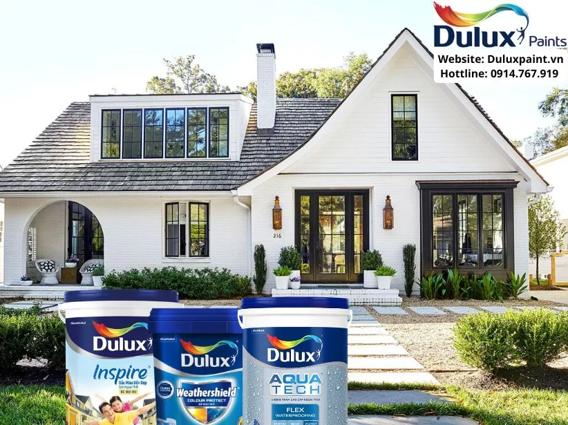 Các sản phẩm sơn ngoại thất Dulux