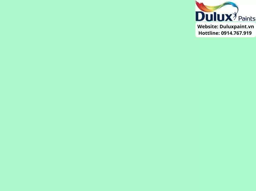 Mã màu xanh mint pastel nhạt