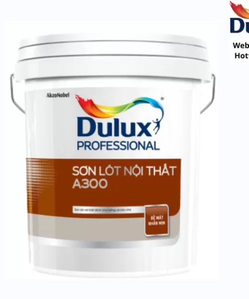 Sơn Dulux dự án A300 - Sơn Dulux Pro sơn lót nội thất trong nhà 18L