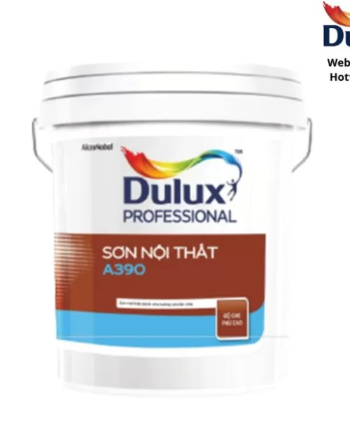 Sơn Dulux dự án A390 – Sơn Dulux Pro sơn phủ nội thất 18L