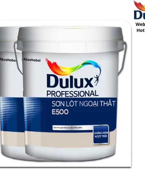 Sơn Dulux dự án E500 - Sơn Dulux Pro WS sơn lót ngoại thất 18L