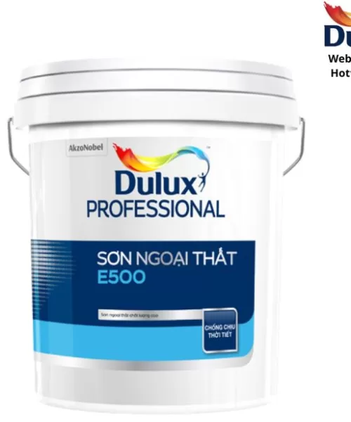 Sơn Dulux dự án E500 – Sơn Dulux Pro sơn phủ ngoại thất