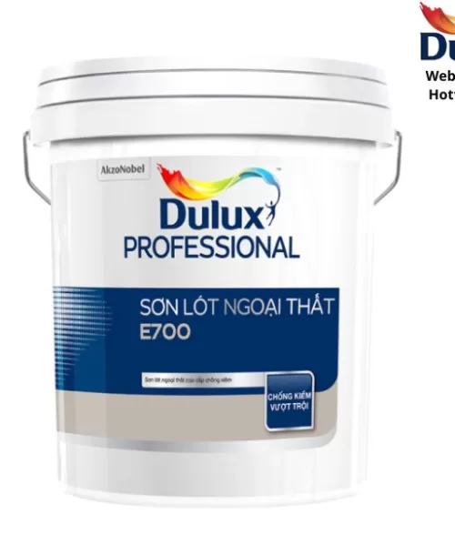 Sơn Dulux dự án E700 – Sơn Dulux Pro WS sơn lót ngoại thất Thùng 18L