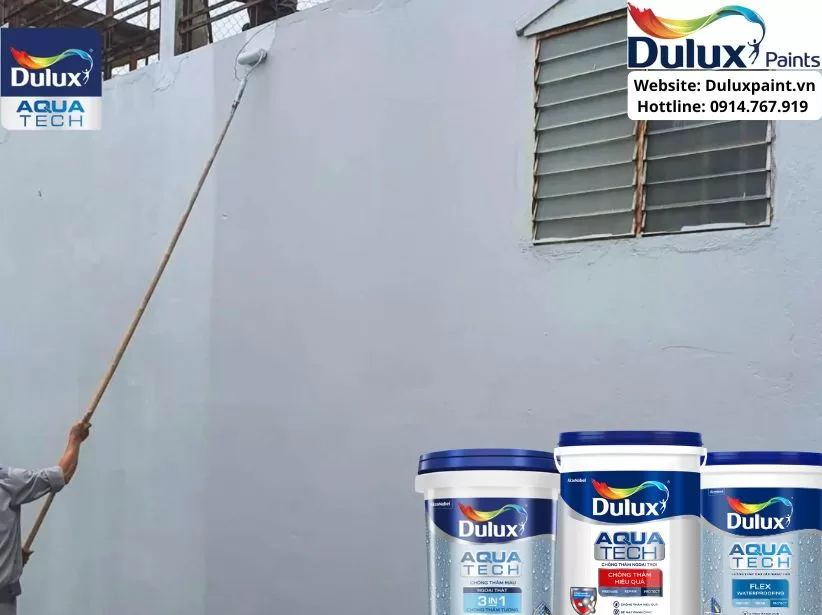 Top chất chống thấm Dulux được ưa chuộng nhất hiện nay