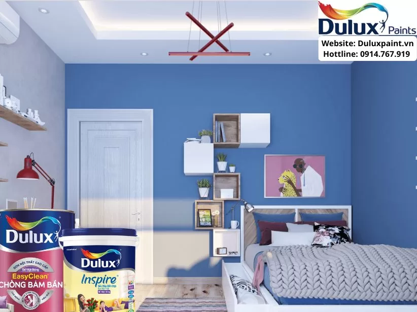 Sơn nội thất Dulux bề mặt mờ
