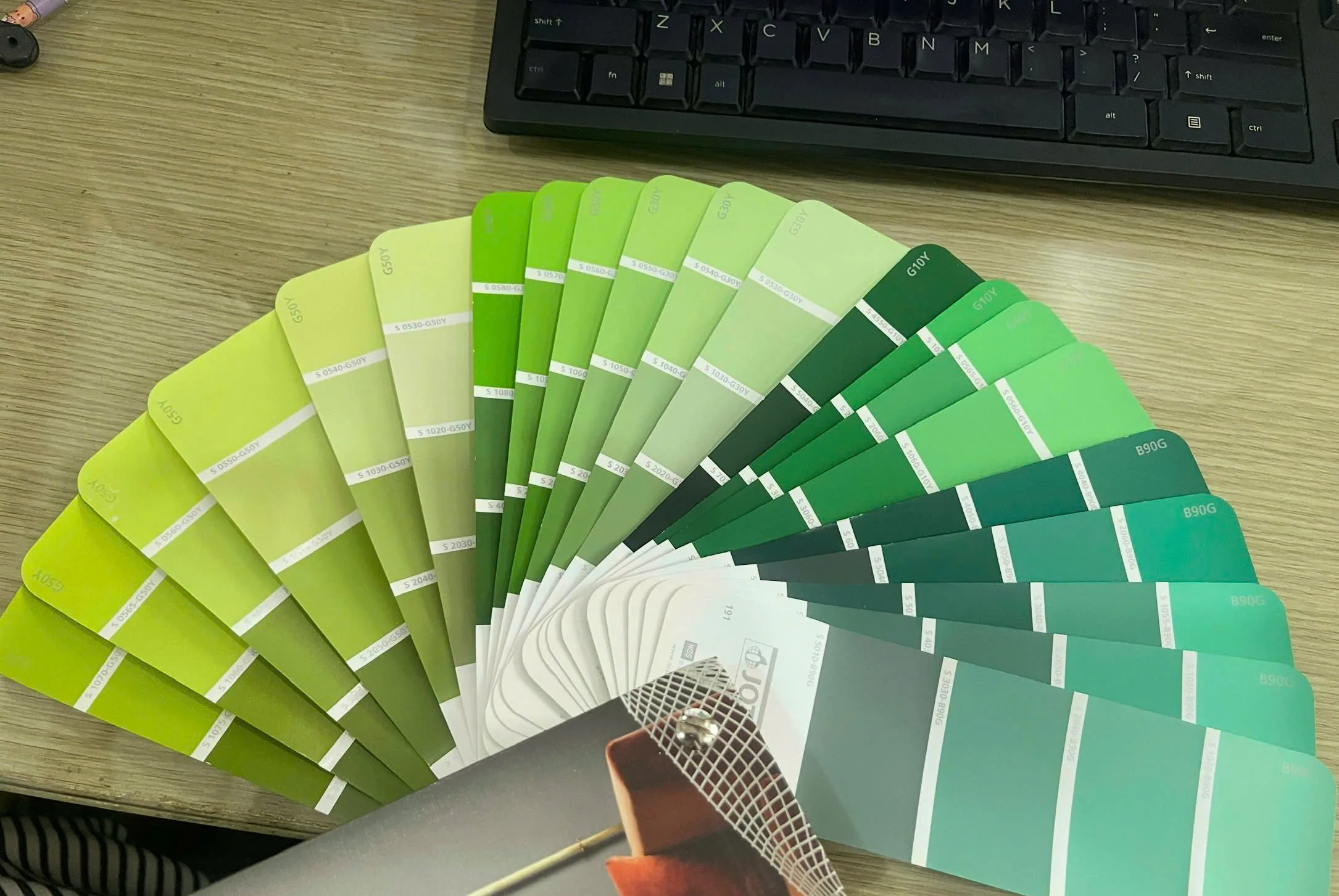 Cách chọn màu sơn nhà - mã màu xanh jotun