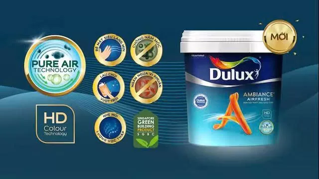 68A – Sơn nội thất Dulux Ambiance AirFresh