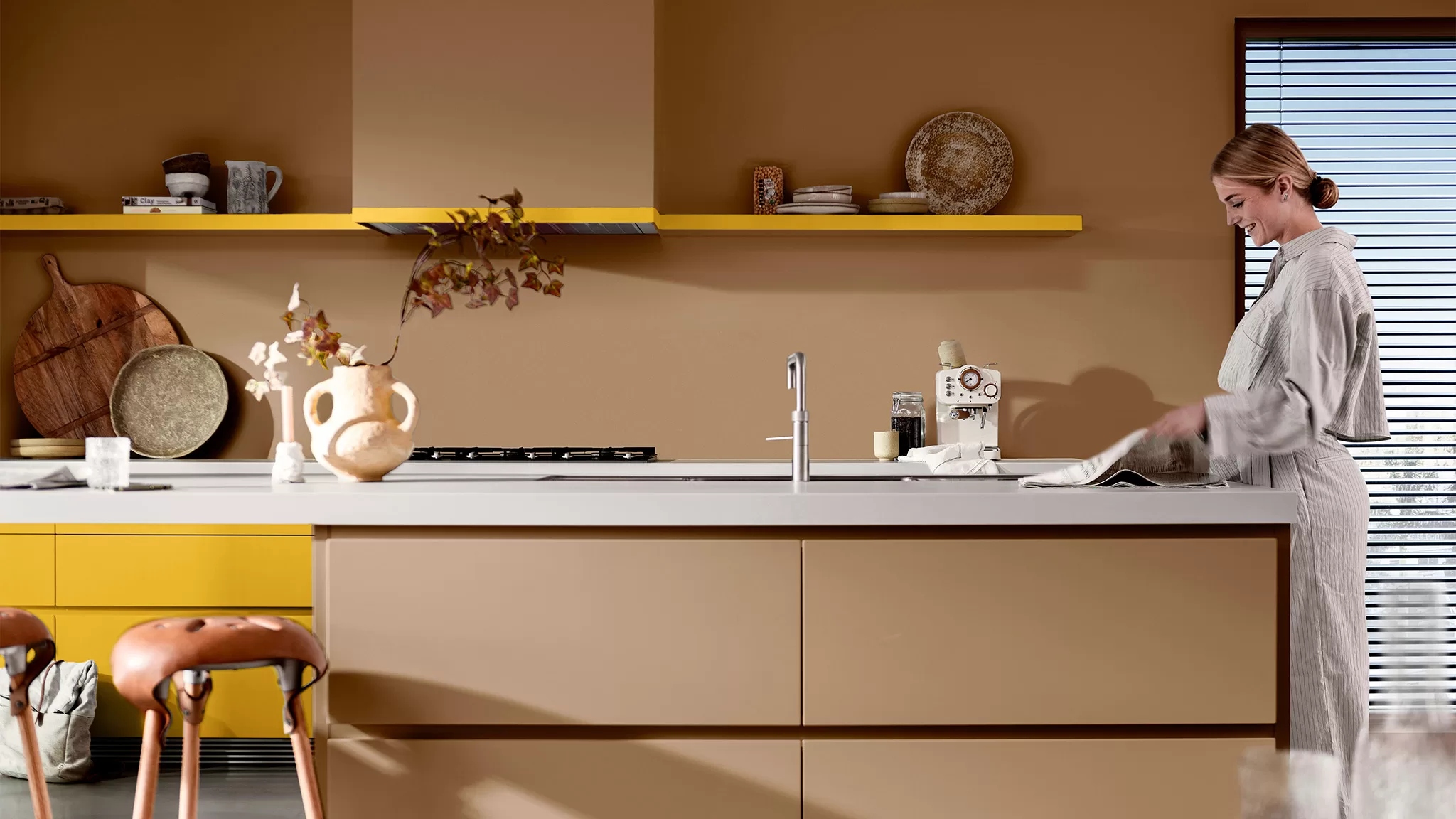 Các mẫu nhà màu vàng Dulux được ưa chuộng hiện nay