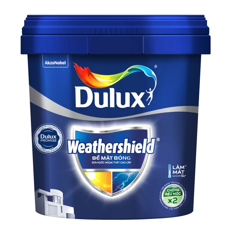 Dulux Weathershield (bóng ngoại thất)